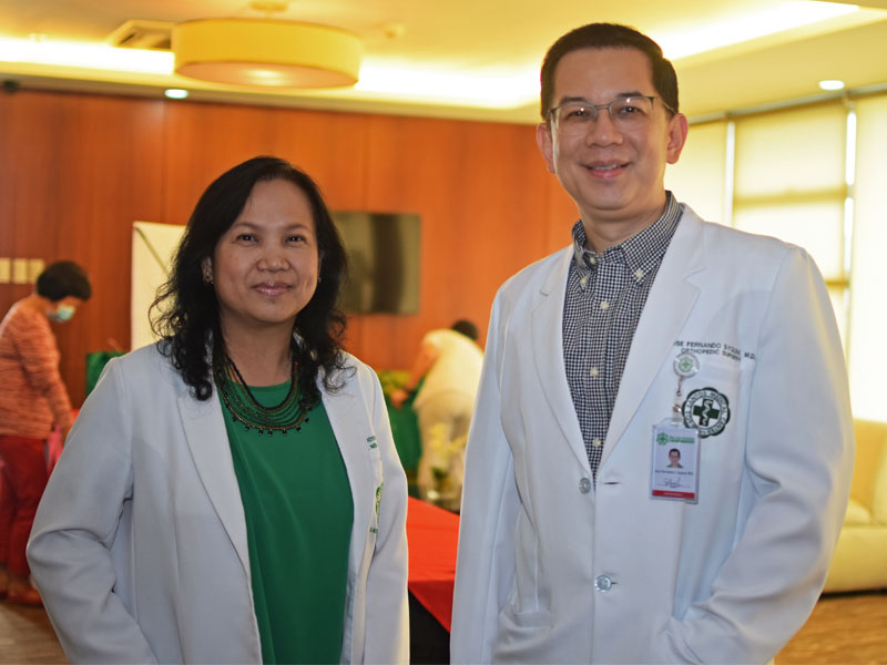 Dra. Gloria Arroyo-Coronel and Dr. Jose Fernando Syquia were the invited speakers for this session.